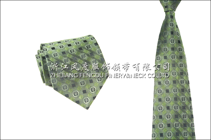 農行 色織滌絲領帶