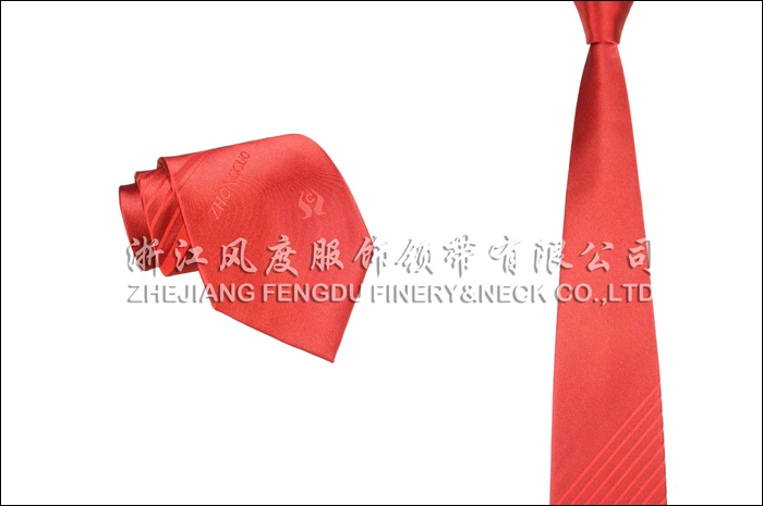 信用聯社 色織滌絲領帶