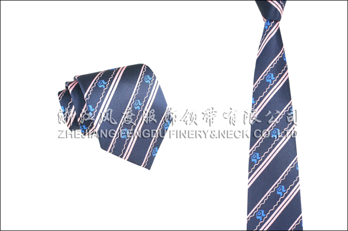 信用聯社 色織滌絲領帶