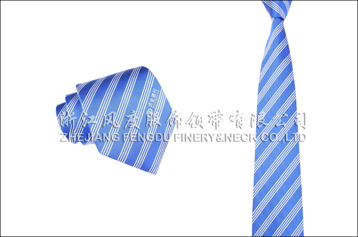 興業銀行 色織真絲領帶