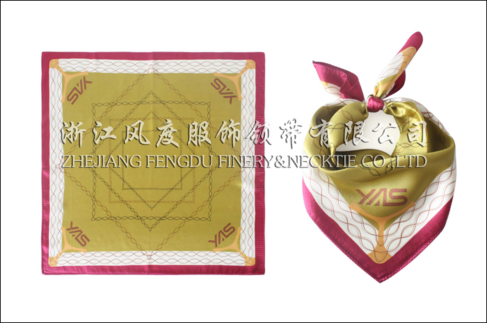 昆明機場 真絲小方巾 規格：53x53cm