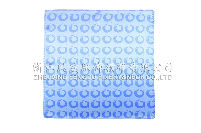 青島國際機場 真絲小方巾 規格：21x21cm