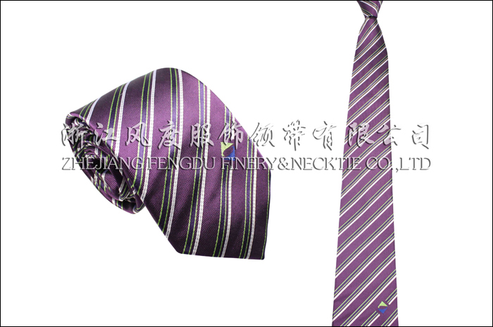 虹橋機場 色織真絲領帶