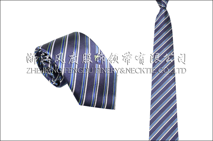 虹橋機場 色織真絲領帶