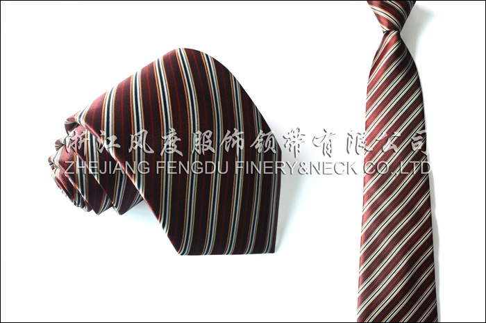 ?？诿捞m機場免稅店 印花仿絲領帶
