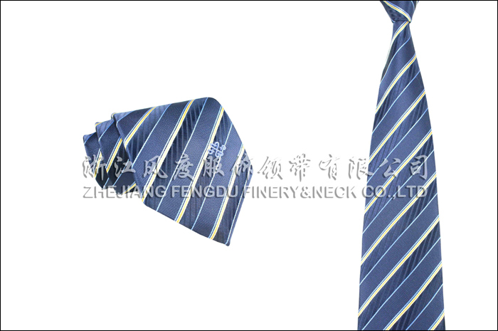 聯通 色織滌絲領帶