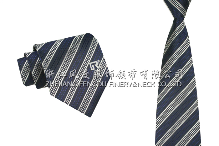 廣州無線電 色織真絲領(lǐng)帶