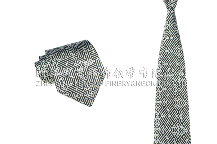 蘇州軌道 色織真絲領帶