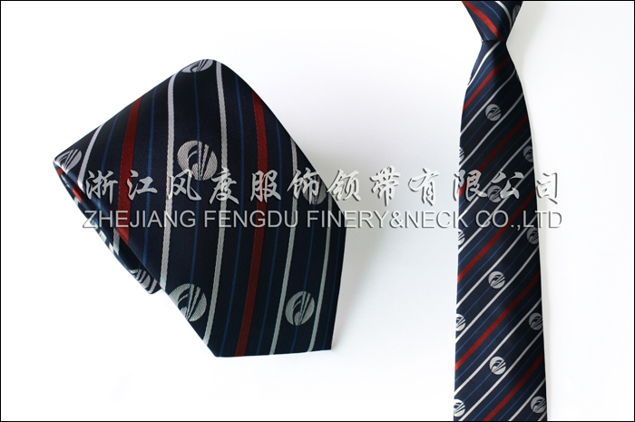 蘭州軌道 色織滌絲領帶