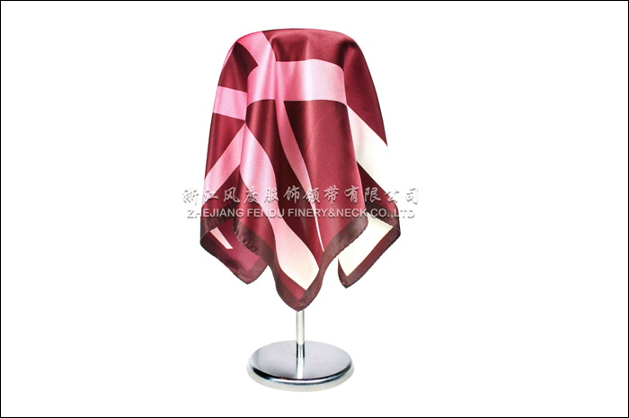 國家電網 仿絲小方巾 規格：53x53cm