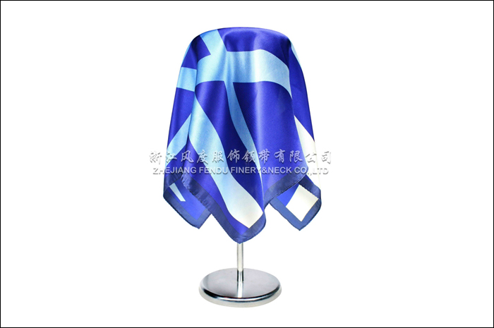 國家電網 真絲小方巾 規格：53x53cm