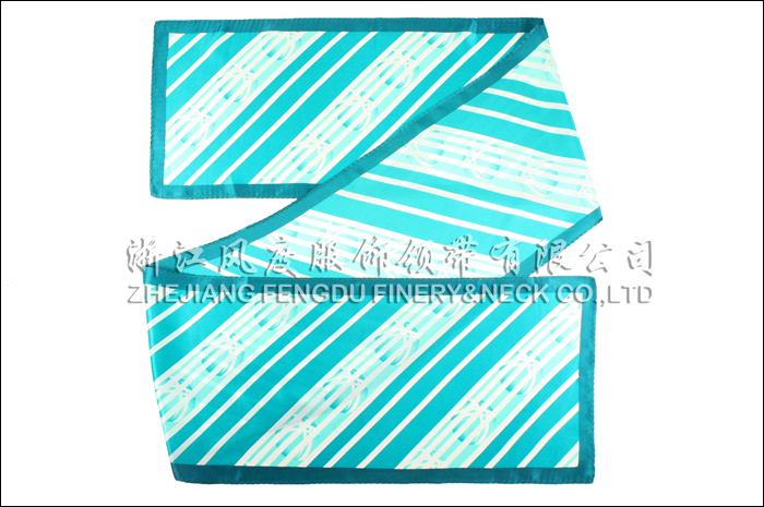 國家電網 真絲中長巾 規格：140x20cm