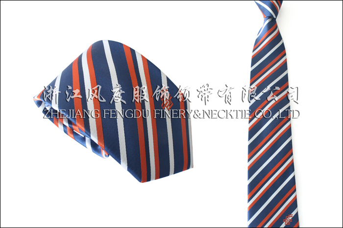 郵政 色織滌絲領帶