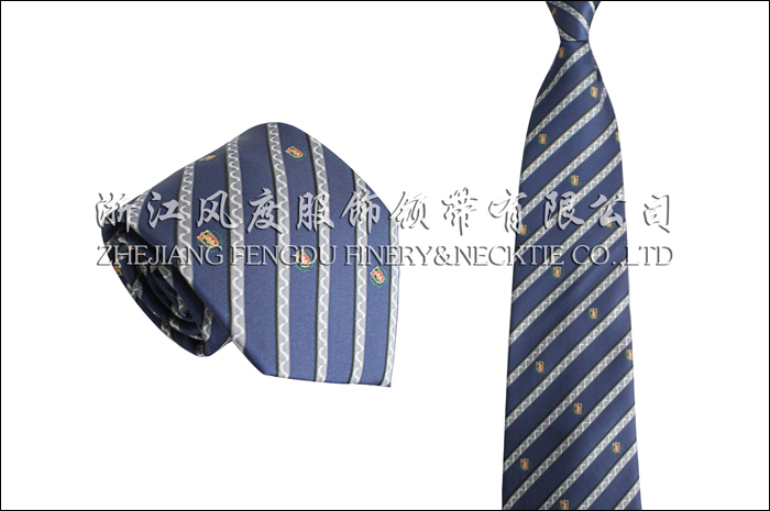 青島大學(xué)附屬醫(yī)院 色織滌絲領(lǐng)帶