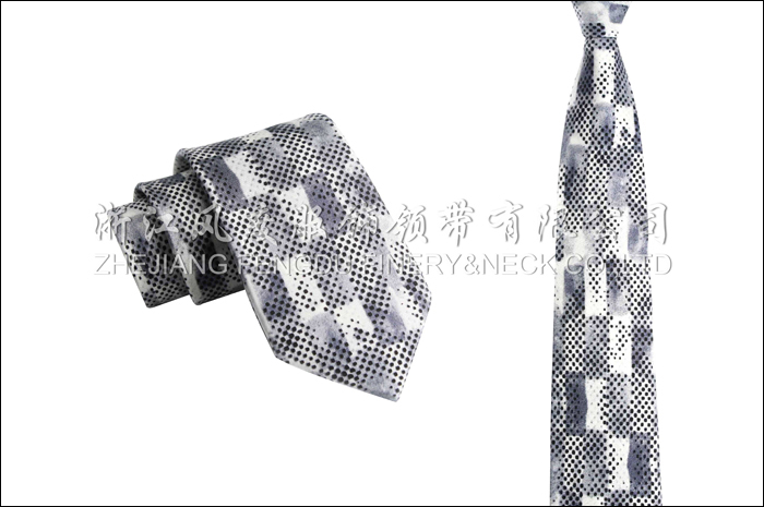 新款真絲7cm領帶