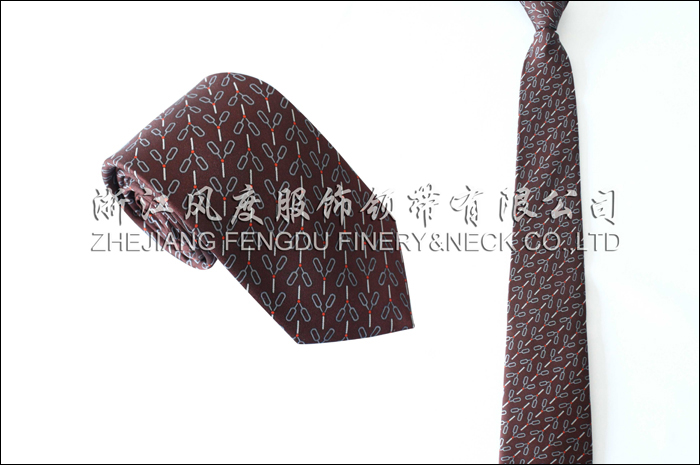 印花真絲商務領帶