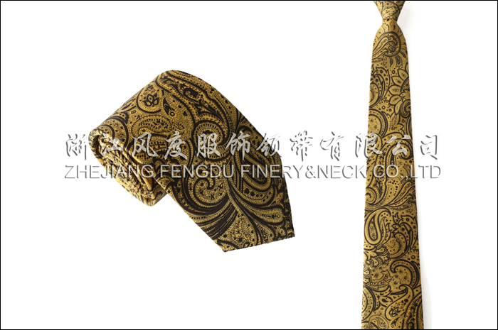 印花真絲商務領帶
