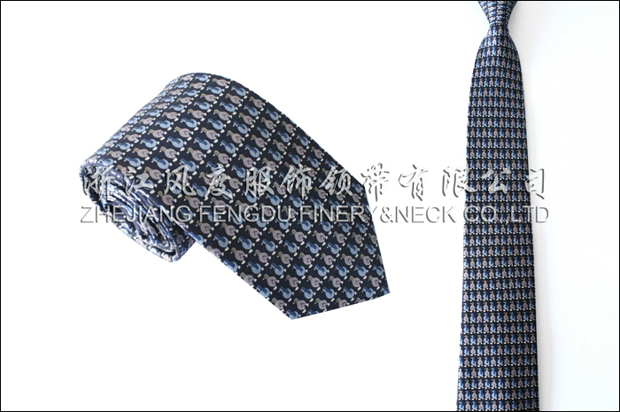 印花真絲商務領帶
