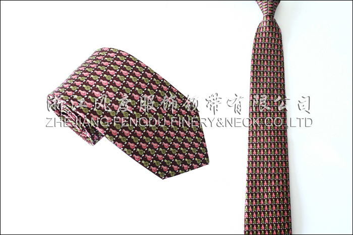 印花真絲商務領帶