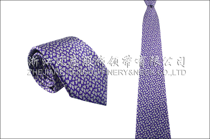 印花真絲商務領帶