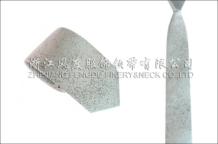 2017春夏新款滌絲商務領帶