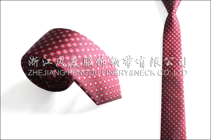 2017春夏新款滌絲商務領帶
