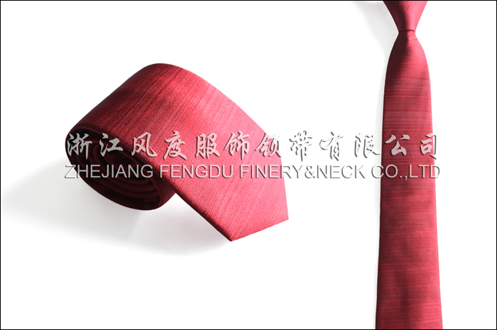 2017春夏新款滌絲商務領帶