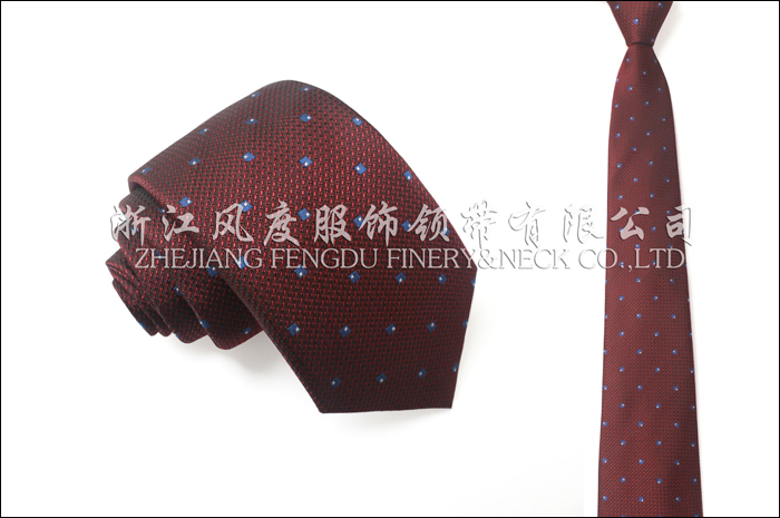 2017秋冬新款滌絲商務領帶