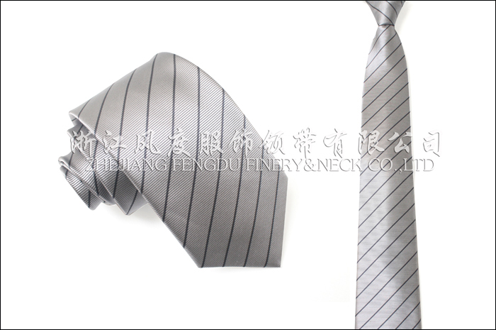 2017秋冬新款滌絲商務領帶