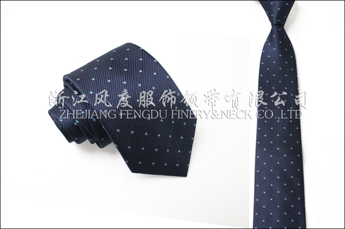 2017秋冬新款滌絲商務領帶