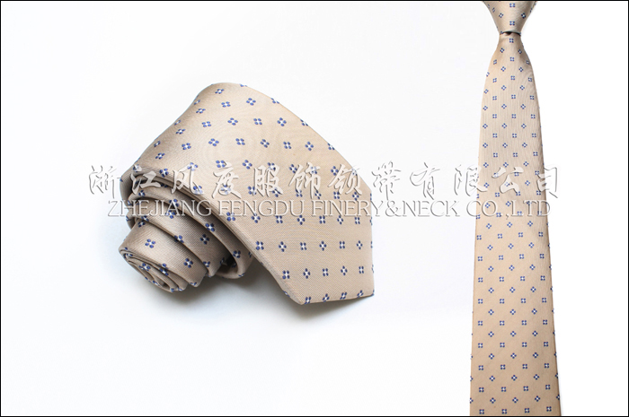 2018春秋色織真絲商務領帶