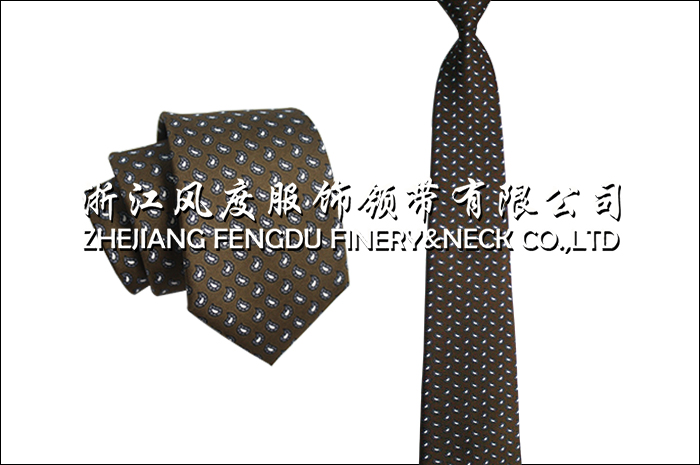 2019春夏新款印花仿絲商務領帶 FDMP1866