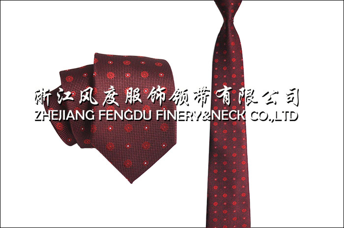 2019秋冬新款滌絲商務領帶 FDMP1898