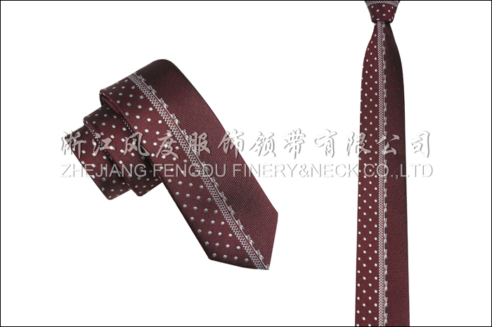 色織真絲時尚領帶