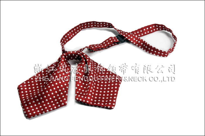 真絲領花